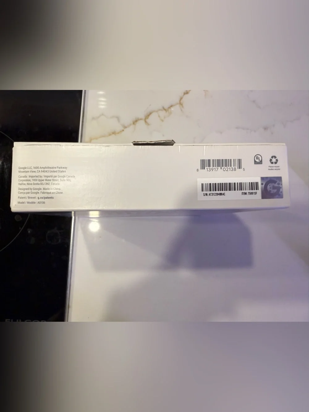 Google Nest Temperature Sensor Pack — White